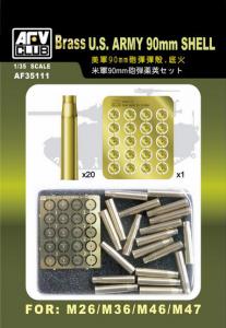 1:35 US 90 mm SHELL CASE (Brass)