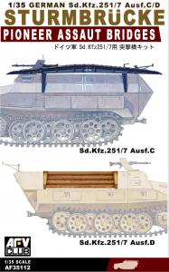 1:35 PIONEER ASSAULT BRIDGE FOR Sd.Kfz.251/7
