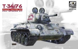 1:35 T34/76 Mod. 1942/43 No.183 (Full Interior)
