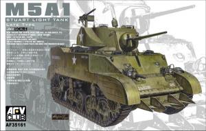 1:35 US M5A1 Late type w/Hedgerow cutter