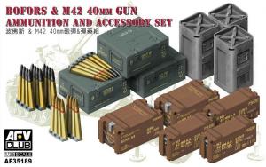 1:35 Bofors&M42 40mm Gun AMMO&Accessories Set