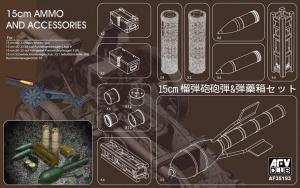 1:35 German 15cm AMMO and Accessories