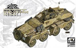 1:35 Sd.Kfz.233 8-Rad with 7,5 cm Gun Schwere Panzerspähwagen