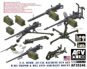 1:35 U.S. M2HB .50 Cal Machine Gun Set