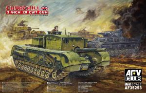 1:35 British Churchill tank 3inch 20CWT