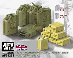 1:35 WWII British fuel tank set