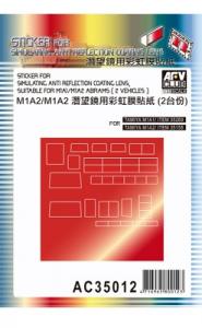 1:35 Sticker anti reflection for M1A1 & M1A2
