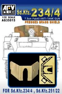 1:35 METAL SHIELD for SDKFZ 234/4