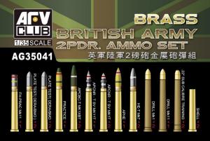 1:35 British Army 2pdr Ammo(Brass) set