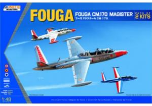 1:48 Fouga Magister CM 170 (2 kits)