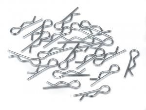 HPI Racing  BODY PIN (6MM/SILVER/MEDIUM/20PCS) 6122