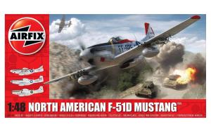 Airfix 1:48 North American F51D Mustang