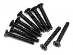 HPI Racing  FLAT HEAD SCREW M3x22mm (HEX SOCKET/10pcs) Z090