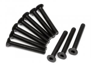 HPI Racing  FLAT HEAD SCREW M3x24mm (HEX SOCKET/10pcs) Z092