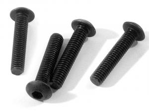 HPI Racing  BUTTON HEAD SCREW M3x15mm (HEX SOCKET/4pcs) Z216