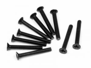 HPI Racing  FLATHEAD SCREW M3x24mm (10pcs) Z348