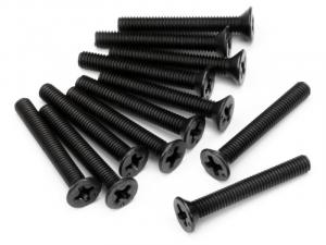 HPI Racing  Flat Head Screw M3X22mm (12Pcs) Z532