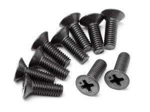 HPI Racing  Flat Head Screw M4X12mm (6Pcs) Z623