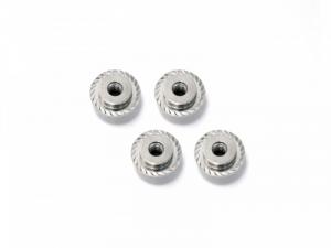 HPI Racing  Flanged Lock Nut M5X8mm (Silver/4Pcs) Z671