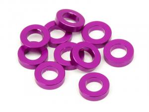 HPI Racing  ALUMINIUM WASHER 3 X 6 X 1.5 MM (PURPLE/10 PCS) Z816
