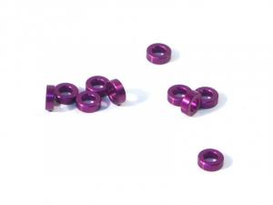 HPI Racing  Aluminium Washer 3 X 6 X 2.0mm (Purple/10 Pcs) Z817