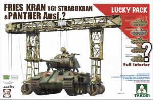 1/35 FRIES KRAN 16t Strabokran+Panther