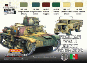Italian WWII Regio Esercito Paint Set