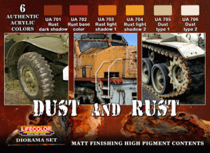 Dust and Rust Paint set