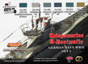 German WWII Kriegsmarine Paint set n.2