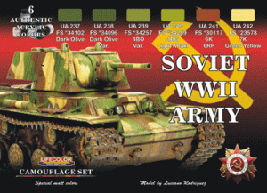 Russian WWII Army Paint set