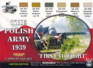 Polish Infantry uniforms WWII Paint set