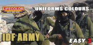 Uniforms colours IDF Army