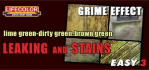 Leaking and stains (Grime) Paint set