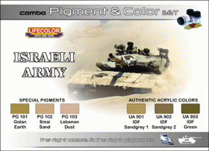 Pigment & Color Set, Israeli Army