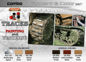 Pigment&Color set, Tracks Painting+Weathering