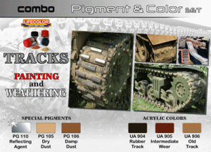 Pigment&Color set, Tracks Painting+Weathering
