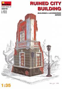 1:35 RUINED CITY BUILDING