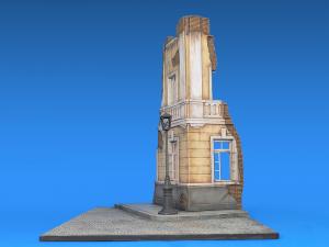 1:35 DIORAMA with RUINED HOUSE