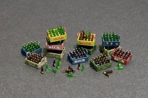 1:35 Beer Bottles & Wooden Crates