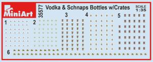 1:35 Vodka Bottles with Crates