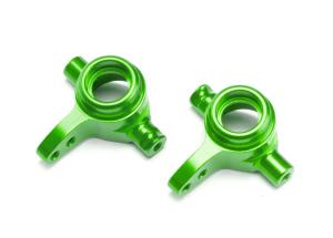 Traxxas Steering Blocks Alu Green L+R (2) TRX6837G
