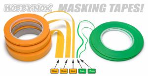 Fineline Masking Tape Soft Green 3mmx55m