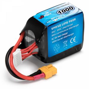 Li-Po Battery 6S 22,2V 1000mAh 85C XT60-Connector