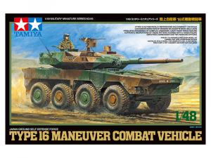 Tamiya 1/48 JGSDF TYPE 16 Combat vehicle pienoismalli