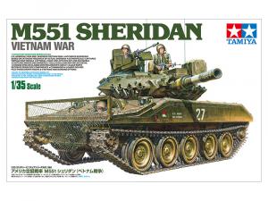 Tamiya 1/35 U.S. Airborne Tank M551 Sheridan pienoismalli