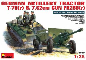 1:35 German T-70+76,2mm FK 288 with crew