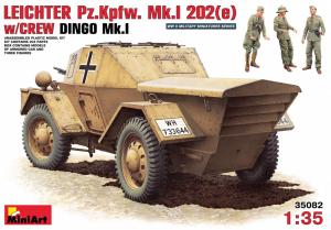 1:35 Leichter PzKpfWg Mk. I 202 (e)with Crew

