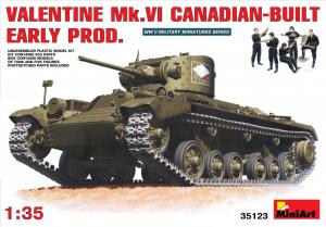 1:35 Valentine Mk.VI Canadian - built (Early)
