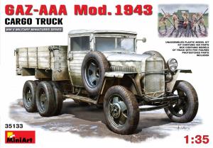 1:35 GAZ-AAA. Mod. 1943. Cargo Truck