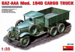 1:35 GAZ-AAA Mod. 1940 Cargo Truck